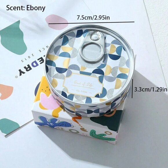 Canned Scented Candle Let the vibe match your mood 2 pc - Picture 1 of 7